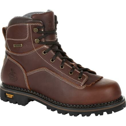 Georgia Men's AMP LT Logger Low Heel Waterproof Work Boot