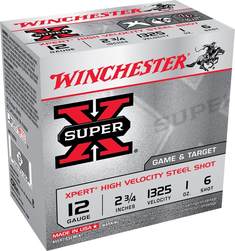 12 Gauge 2.75" Super-X 6 Shot Game and Target Shells