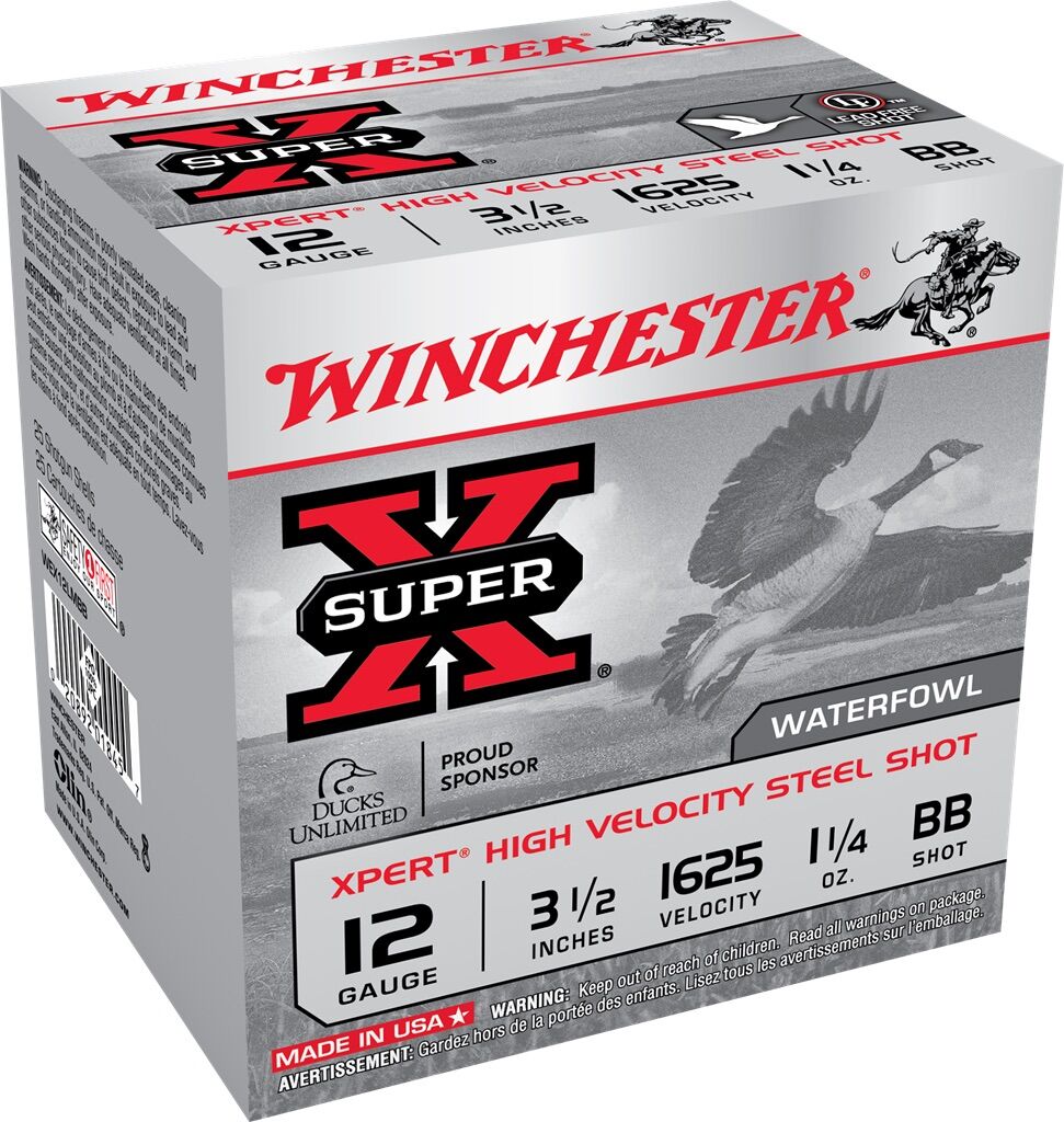 12 Gauge 3.5" Super-X BB Shot Waterfowl Shells