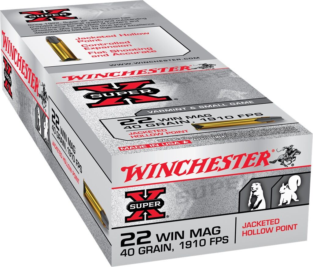 22 Win Mag Super-X 40 Grain