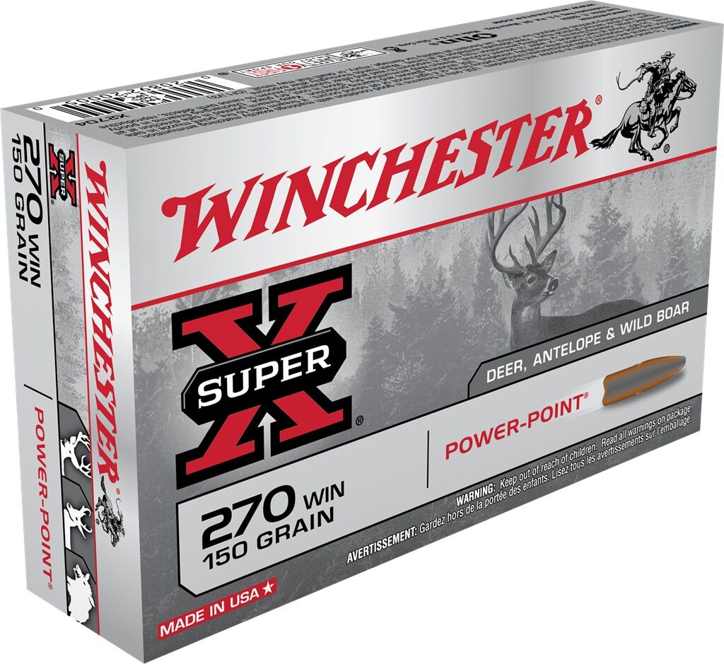 270 Win Super-X 150 Grain Deer, Antelope and Wild Boar