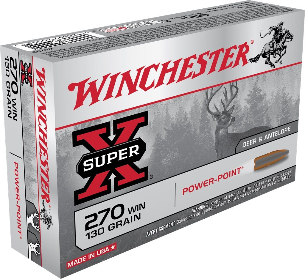 270 Win Super-X 130 Grain Deer and Antelope