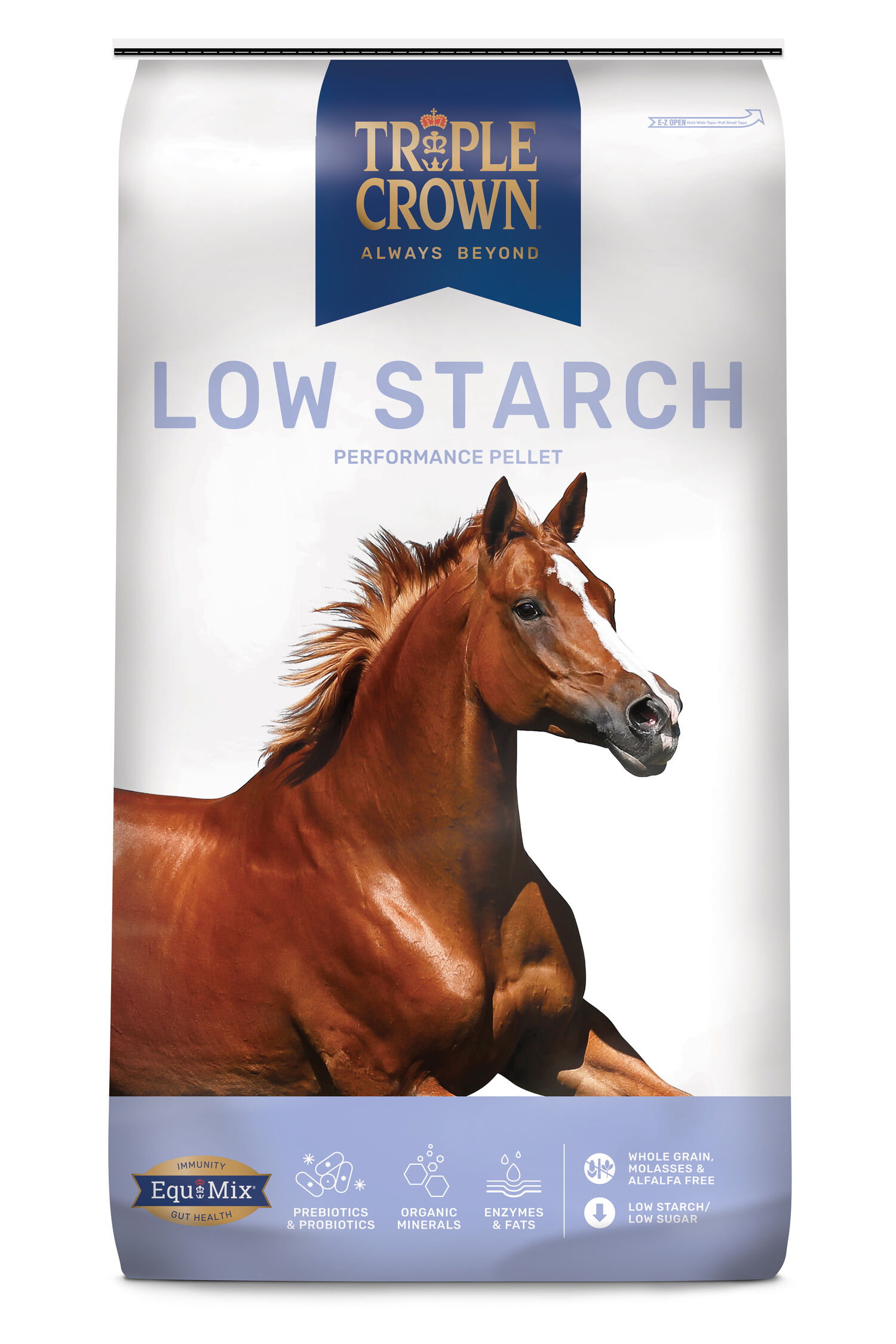 Low Starch Horse Feed, 50-lb Bag