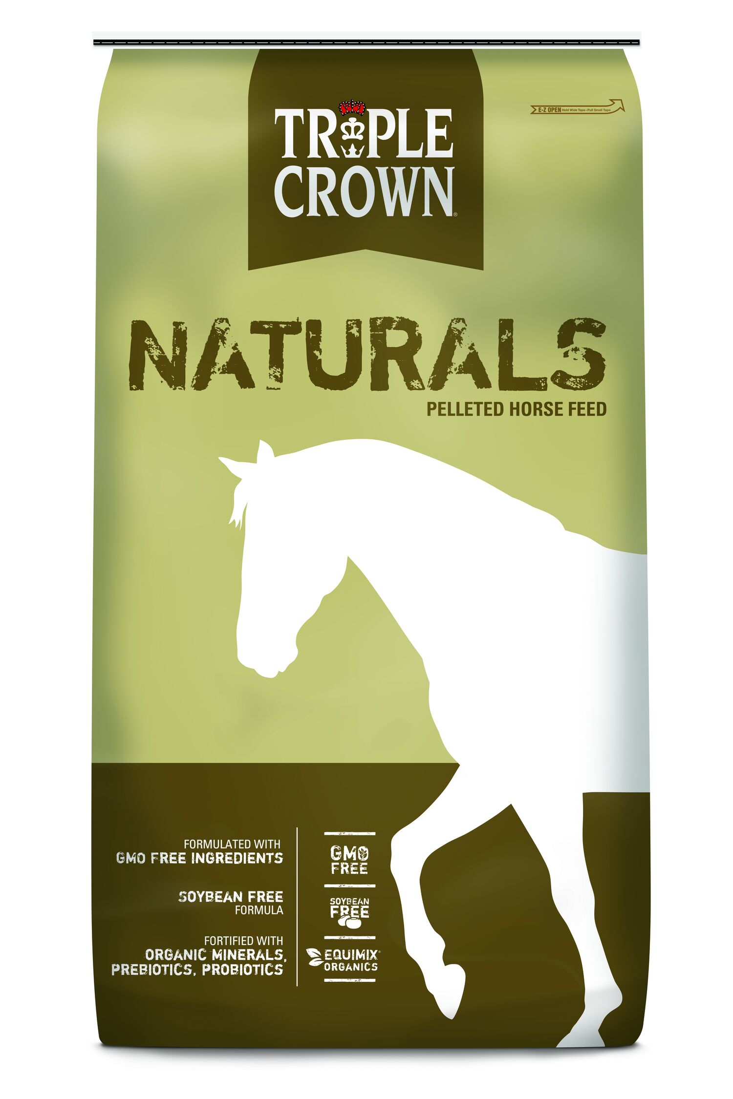 Naturals Pelleted Horse Feed, 50-lb Bag