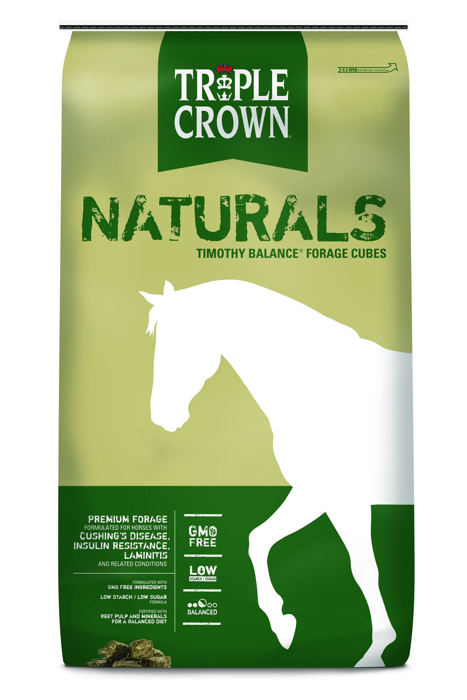 Triple Crown Timothy Balance Cubes, 50-lb bag 